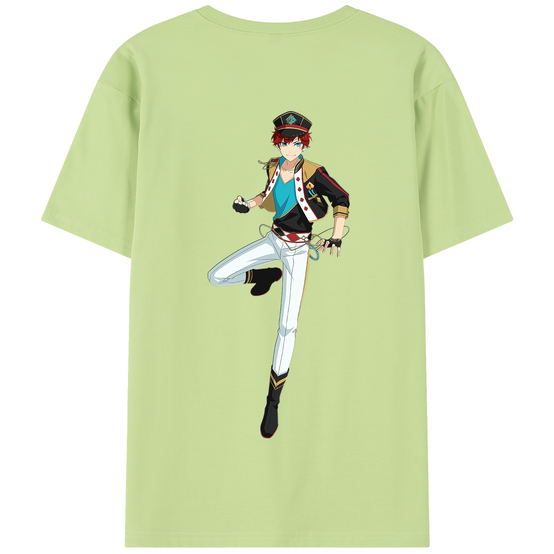 （画像用） あんさんぶるスターズ! Ensemble Stars 綿100％半袖Tシャツ（背面プリント）